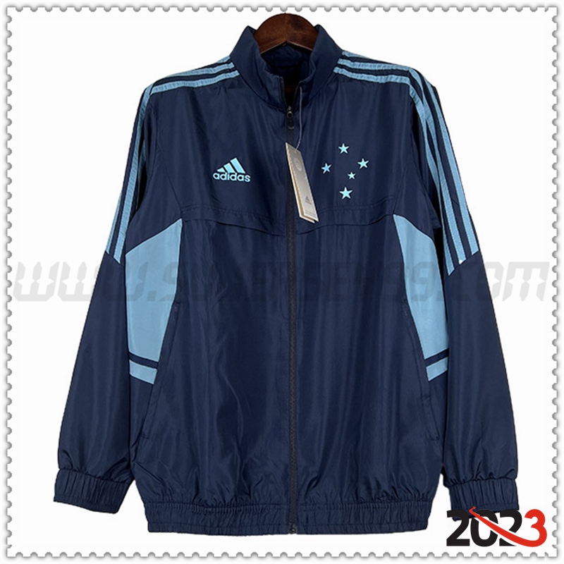 Rompevientos Cruzeiro EC Azul marino 2023 2024