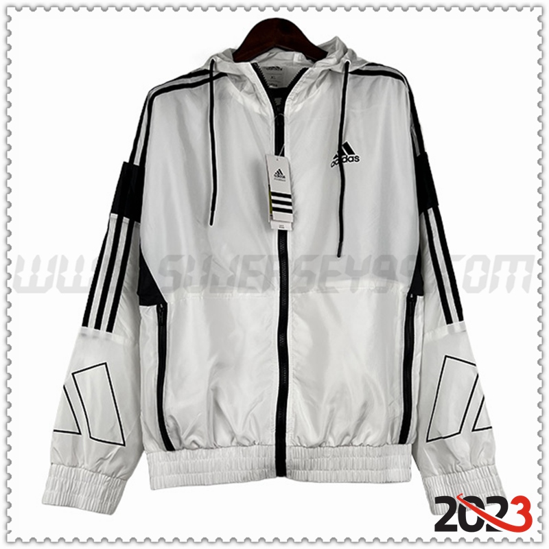 Rompevientos Adidas Blanco 2023 2024