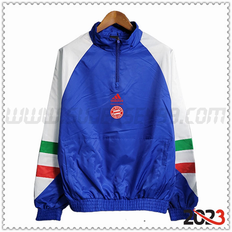 Rompevientos Bayern Munich Azul 2023 2024 -02