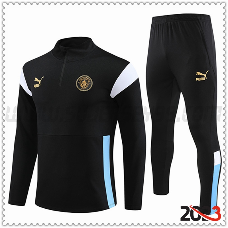 Chandal Futbol Manchester City Negro 2023 2024