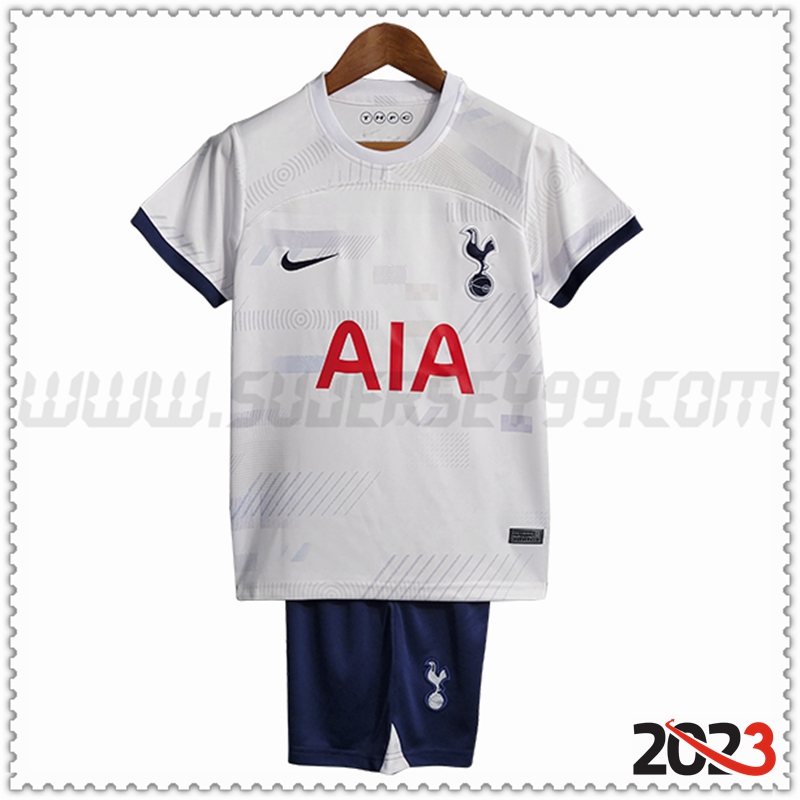 Primera Equipacion del Tottenham Hotspur Ninos 2023 2024