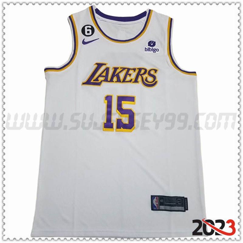 Camisetas Los Angeles Lakers (REAVES #15) 2023/24 Blanco