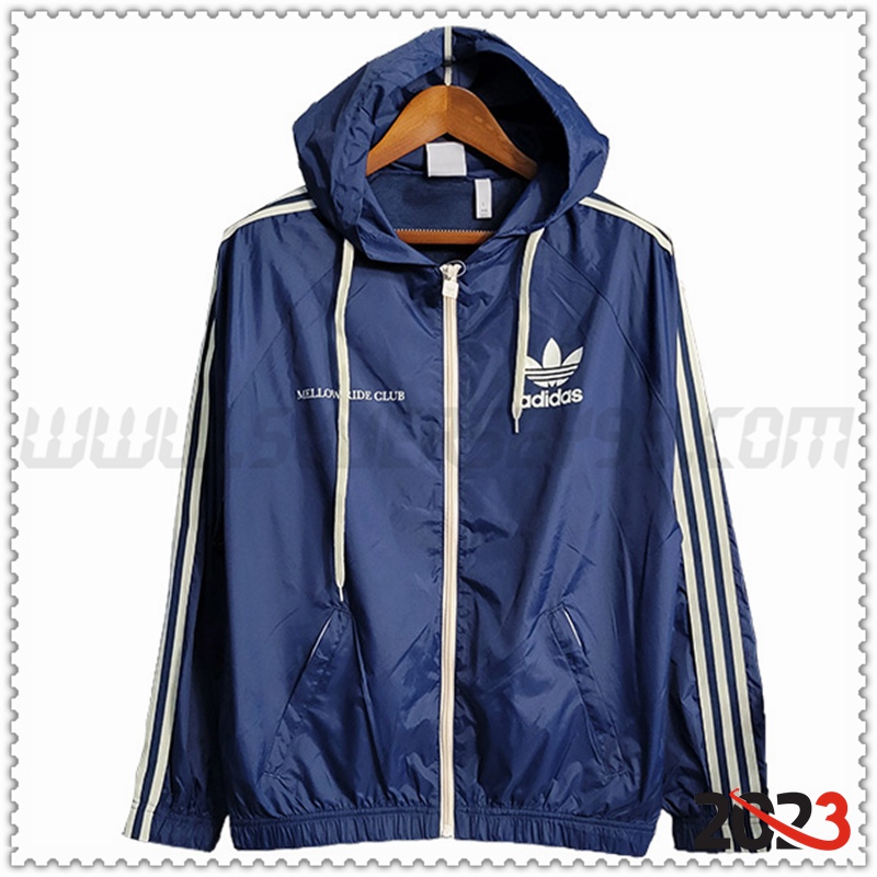 Rompevientos Adidas Azul 2023 2024