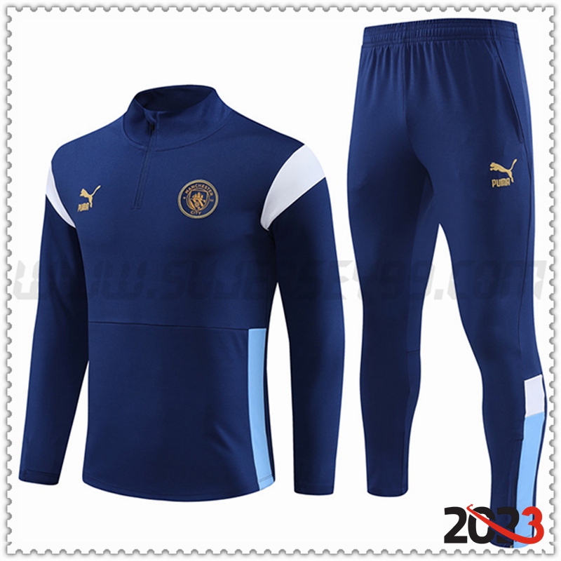 Chandal Futbol Manchester City Azul marino 2023 2024