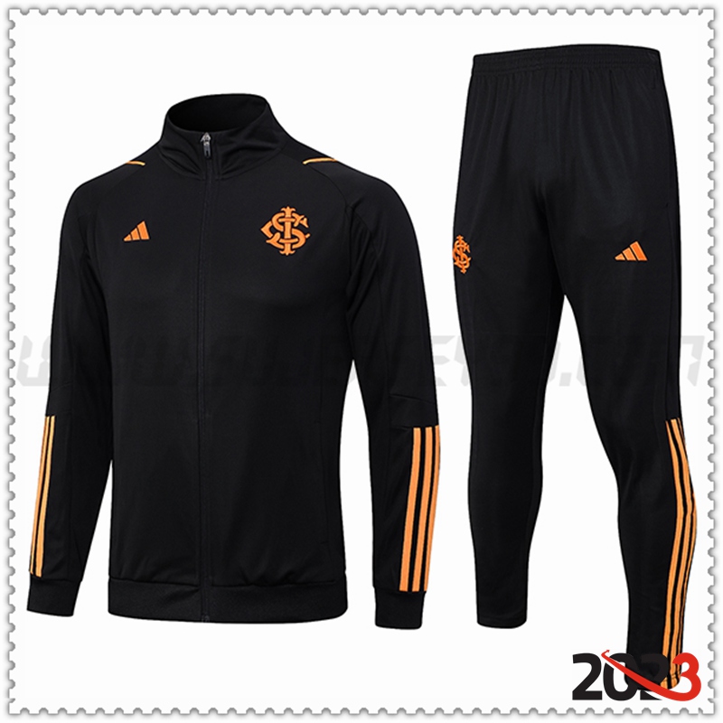 Chaqueta Chandal Futbol Brasil Negro 2023 2024