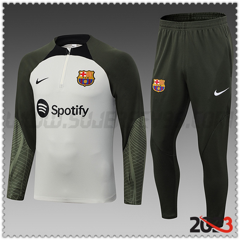 Chandal Futbol FC Barcelona Ninos Verde 2023 2024 -03