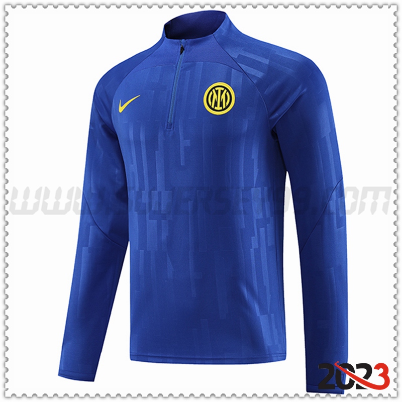 Sudadera Entrenamiento Inter Milan Azul 2023 2024