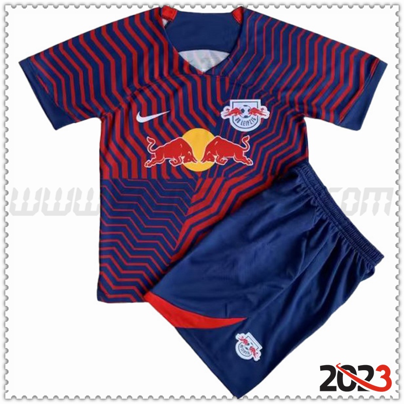 Segunda Equipacion del RB Leipzig Ninos 2023 2024
