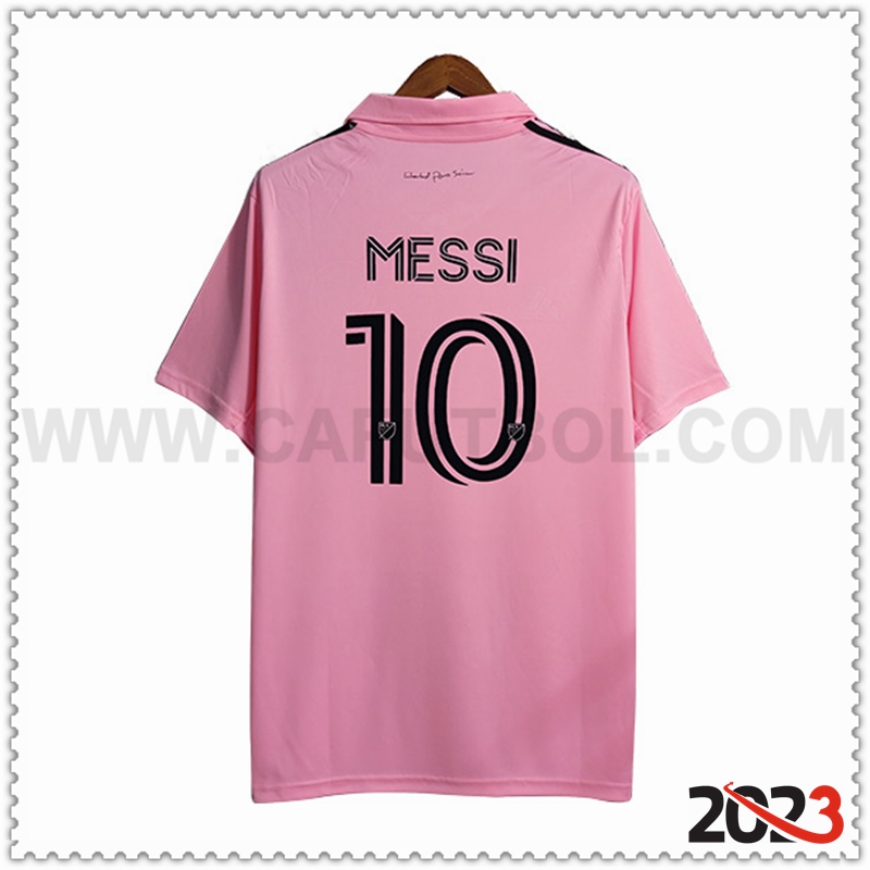 Primera Camiseta Futbol Inter Miami CF 10 MESSI 2023 2024