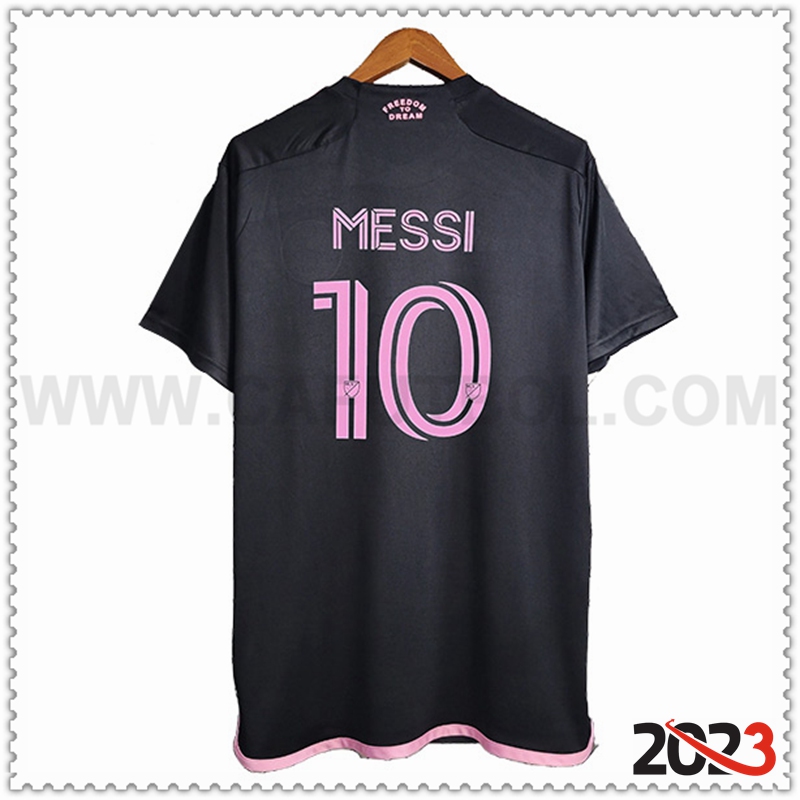 Segunda Camiseta Futbol Inter Miami CF 10 MESSI 2023 2024
