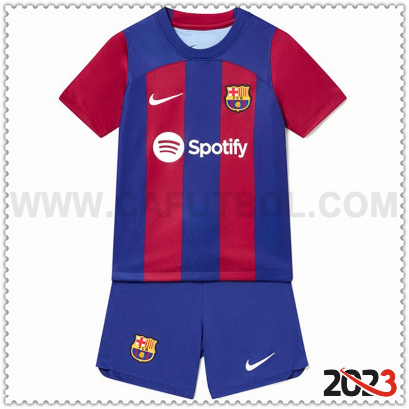 Primera Nuevo Equipacion del FC Barcelona Ninos 2023 2024