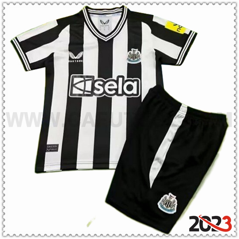 Primera Equipacion del Newcastle United Ninos 2023 2024