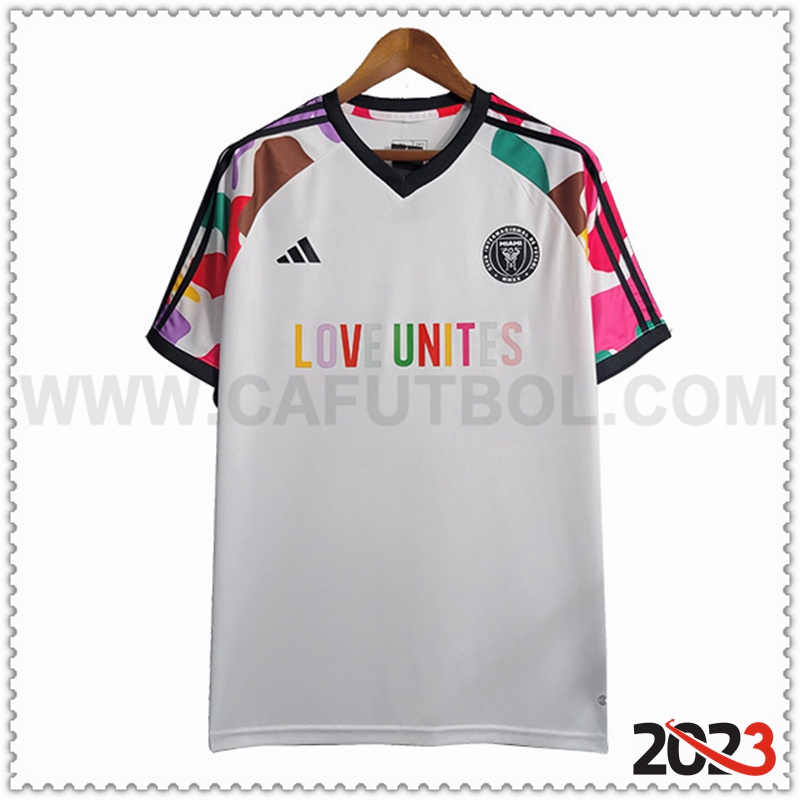 Camiseta Entrenamiento Miami Blanco 2023 2024