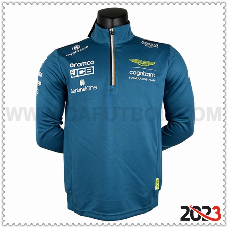 Sudadera F1 Aston Martin Team Verde 2023 -02