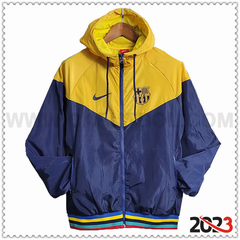 Rompevientos FC Barcelona Amarillo/Azul 2023 2024