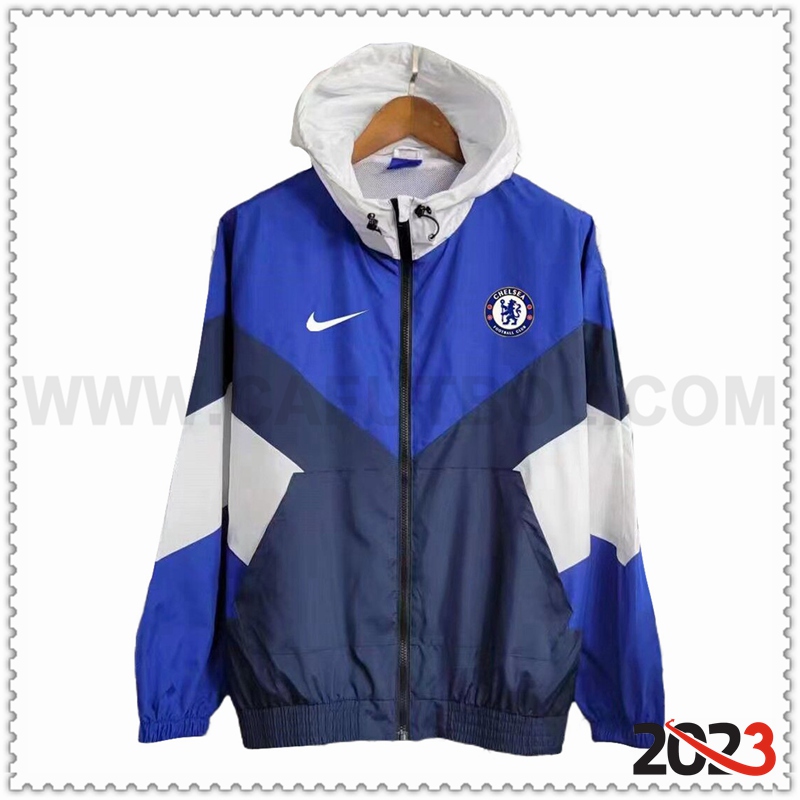 Rompevientos FC Chelsea Azul/Blanco 2023 2024