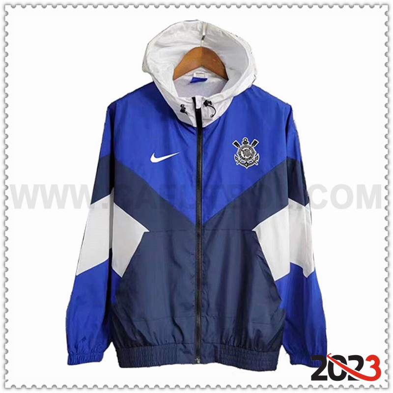 Rompevientos Corinthians Azul/Blanco 2023 2024