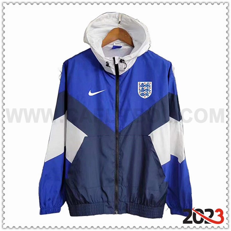 Rompevientos Inglaterra Azul/Blanco 2023 2024