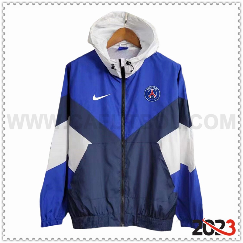 Rompevientos PSG Azul/Blanco 2023 2024