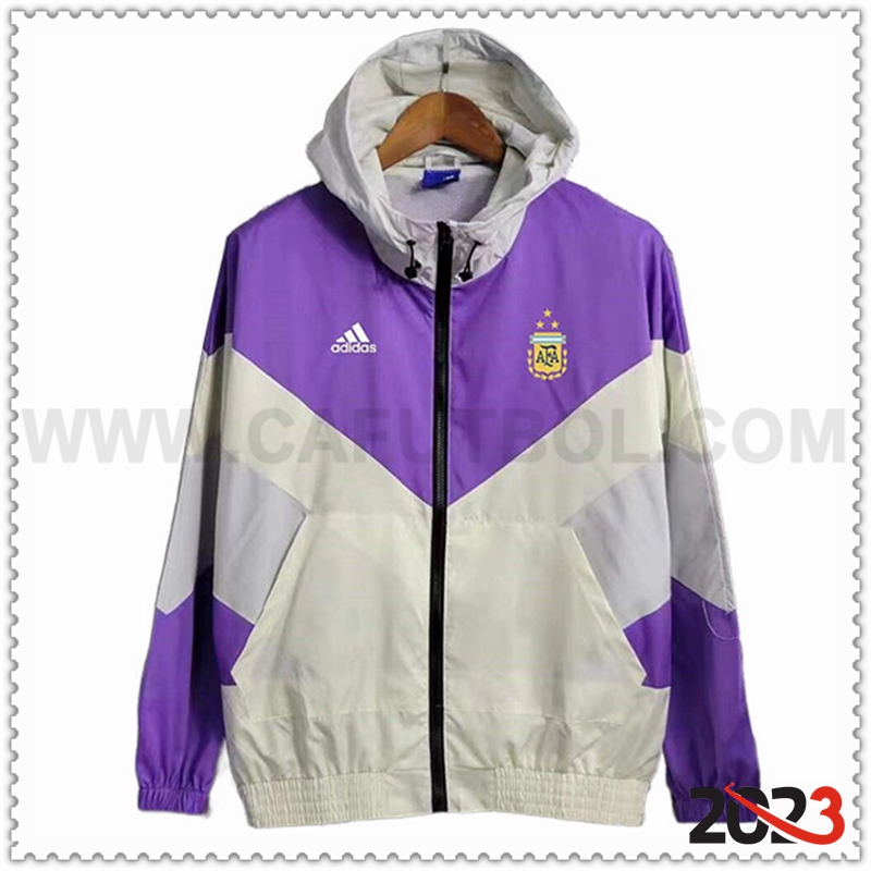 Rompevientos Argentina Violeta/Gris 2023 2024