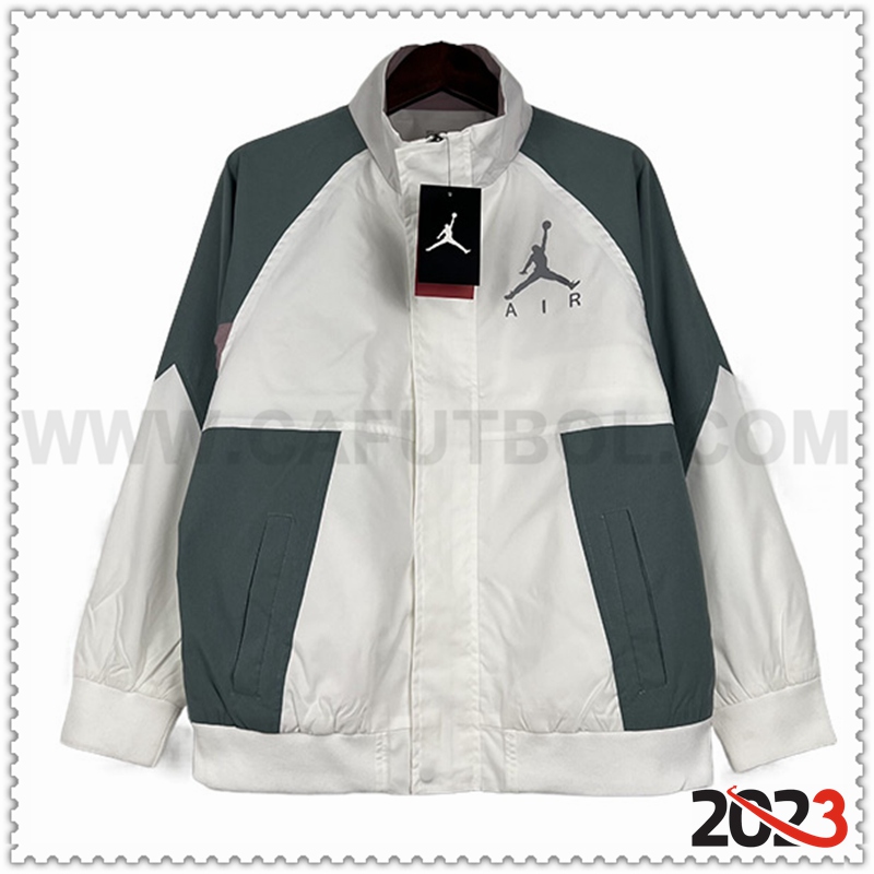 Rompevientos Nike Blanco/Verde 2023 2024