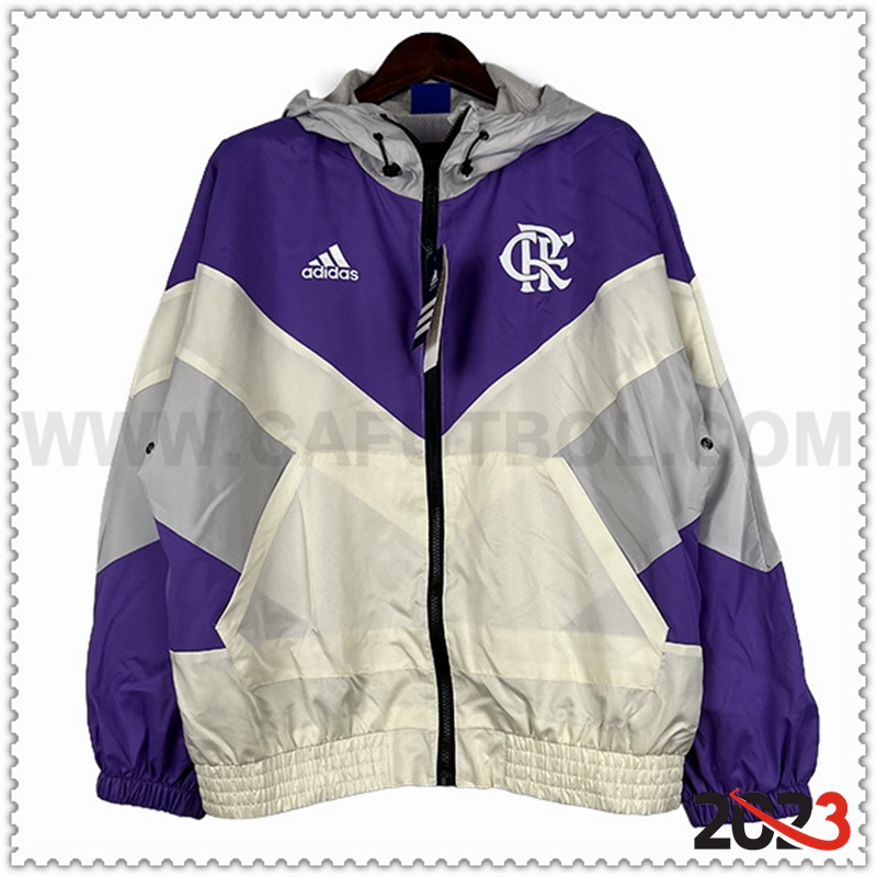 Rompevientos Flamengo Violeta 2023 2024