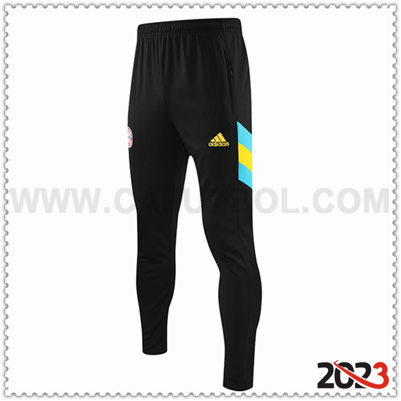 Pantalon Entrenamiento Bayern Munich Negro 2023 2024 -03