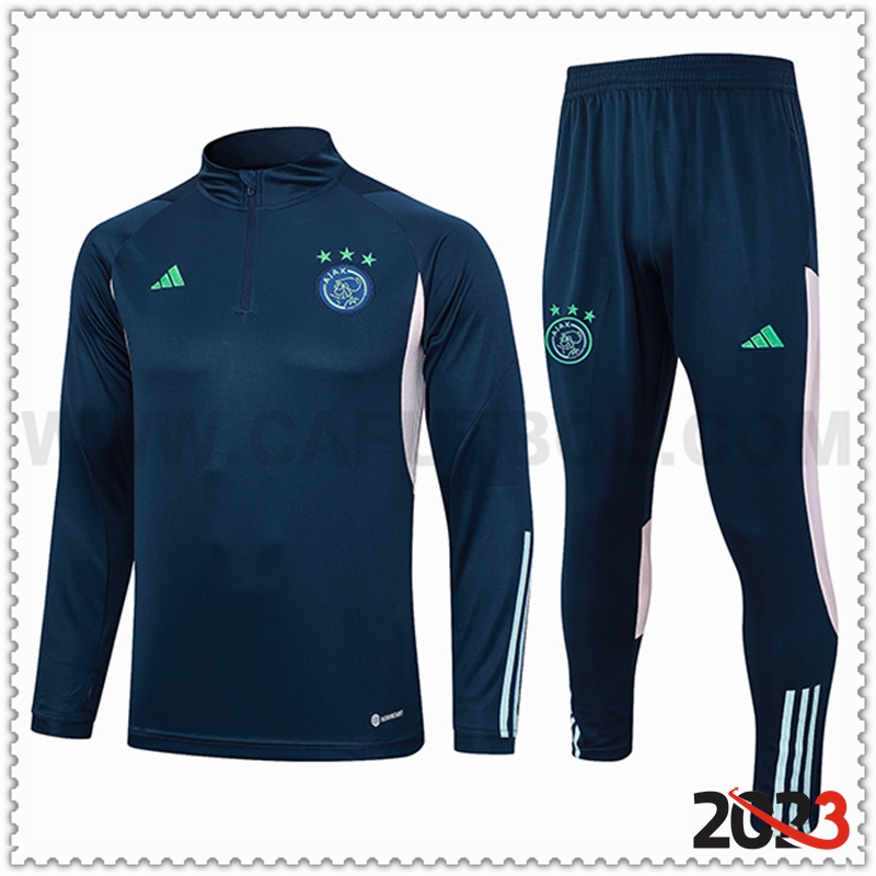 Chandal Futbol Ajax Azul Claro 2023 2024