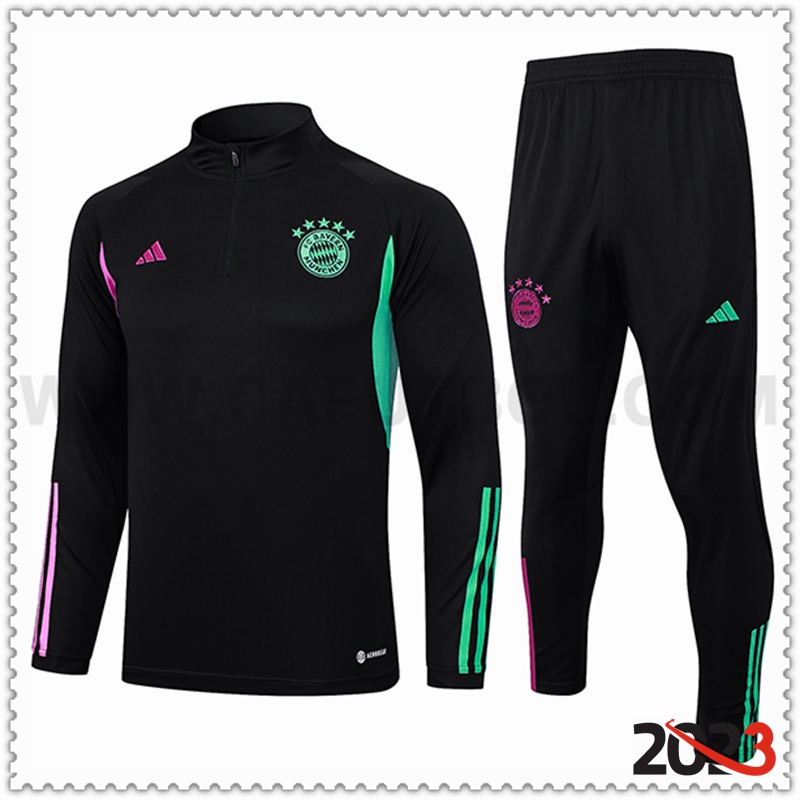 Chandal Futbol Bayern Munich Negro 2023 2024