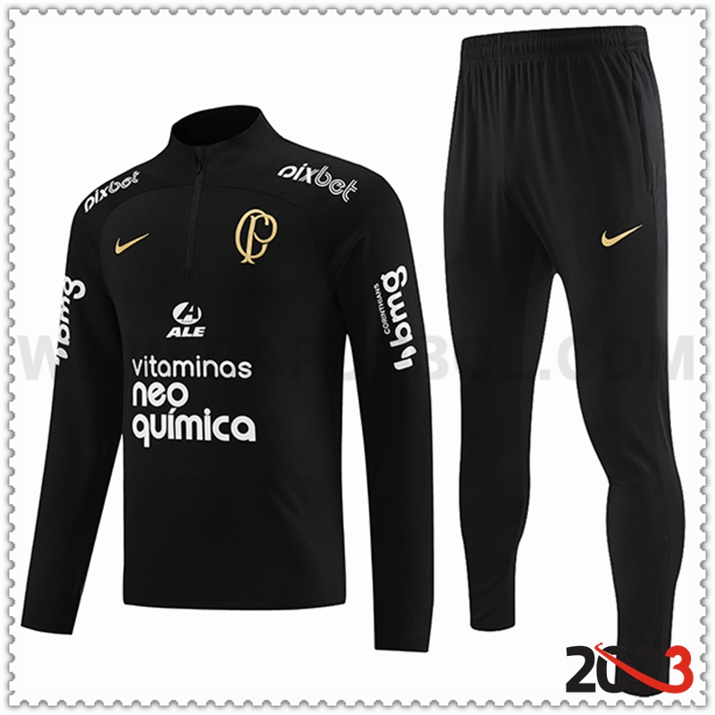 Chandal Futbol Corinthians Negro 2023 2024 -02
