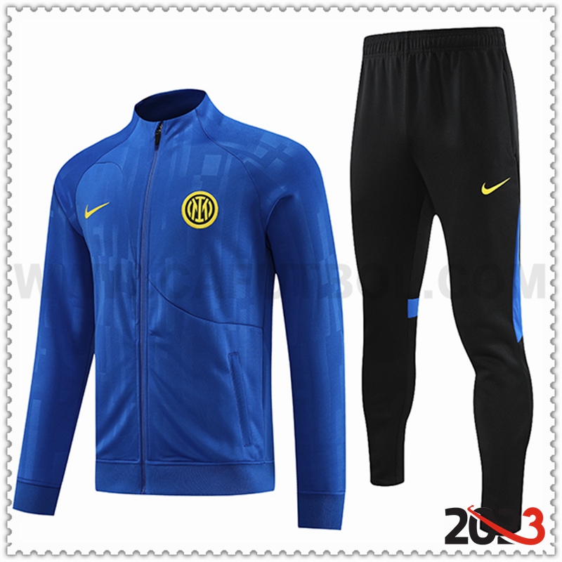 Chaqueta Chandal Futbol Inter Milan Azul 2023 2024