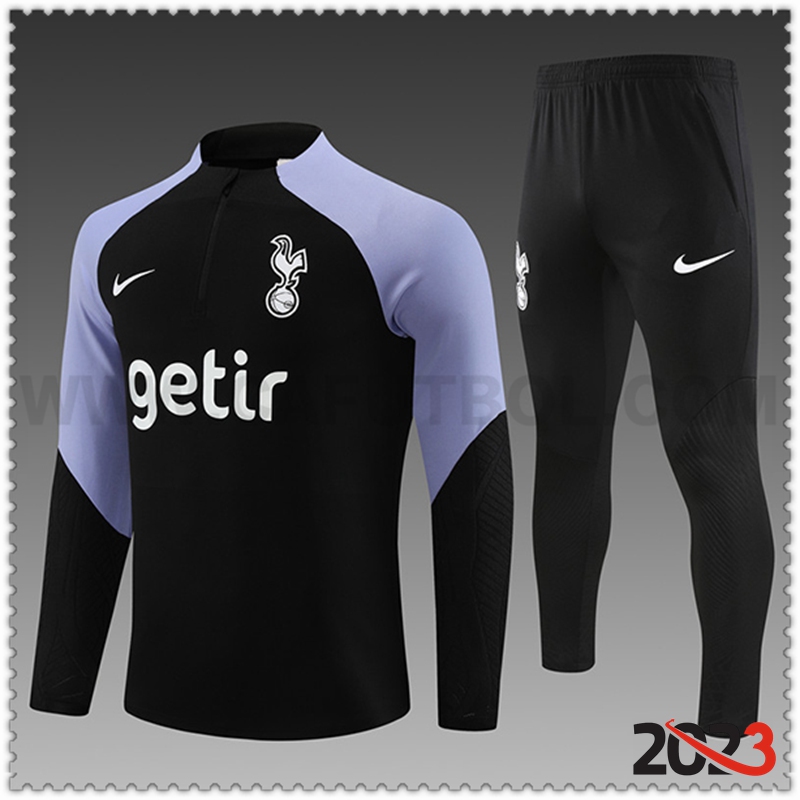 Chandal Futbol Tottenham Hotspur Ninos Negro 2023 2024