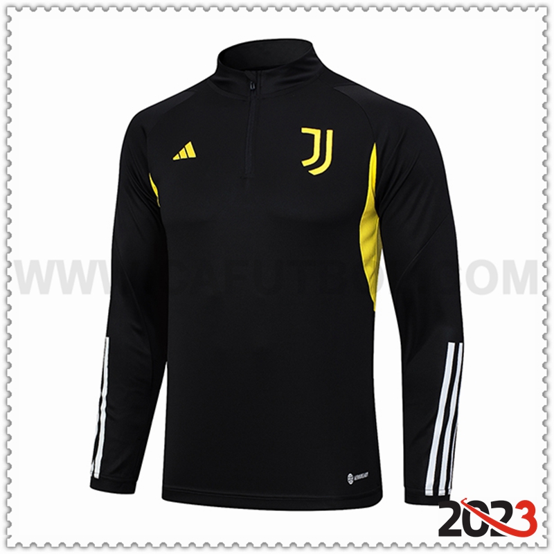 Sudadera Entrenamiento Juventus Negro 2023 2024