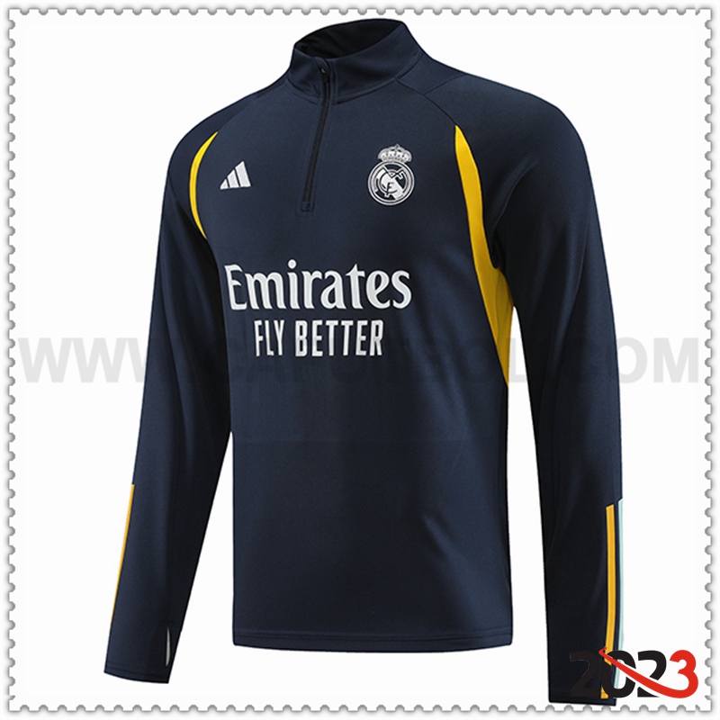 Sudadera Entrenamiento Real Madrid Azul marino 2023 2024