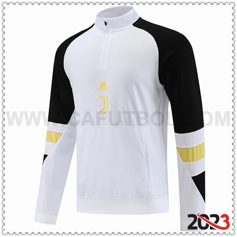 Sudadera Entrenamiento Juventus Blanco 2023 2024