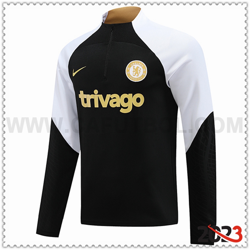 Sudadera Entrenamiento FC Chelsea Negro 2023 2024
