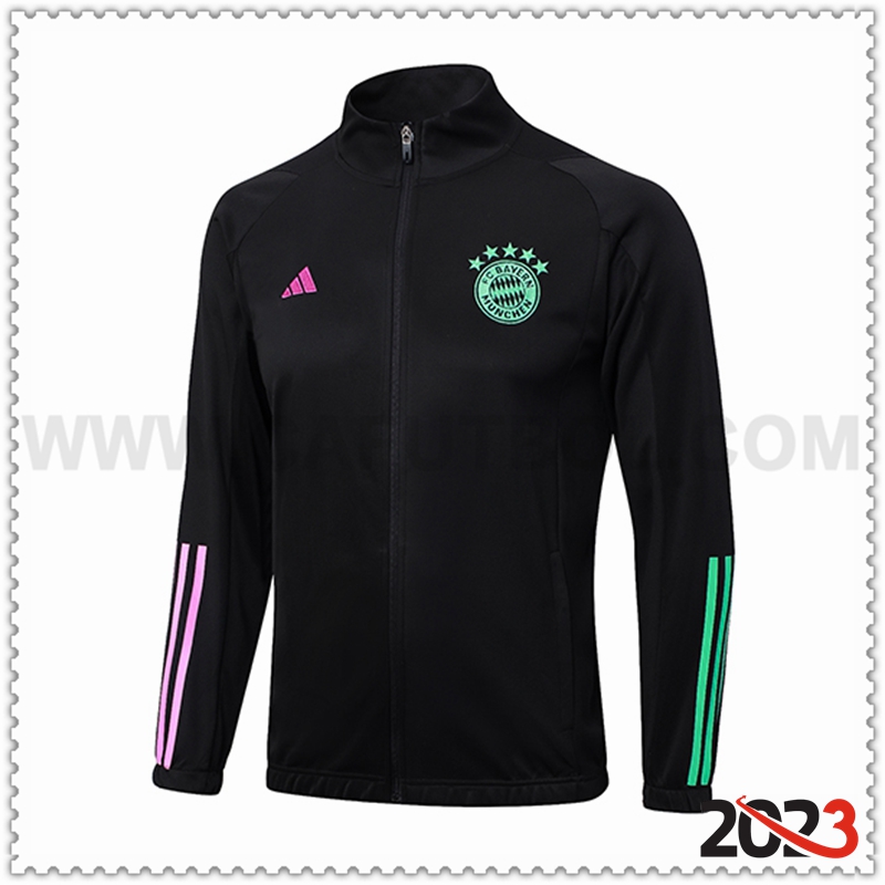 Chaquetas Futbol Bayern Munich Negro 2023 2024