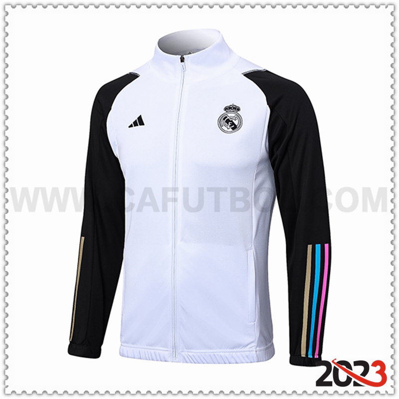 Chaquetas Futbol Real Madrid Blanco 2023 2024