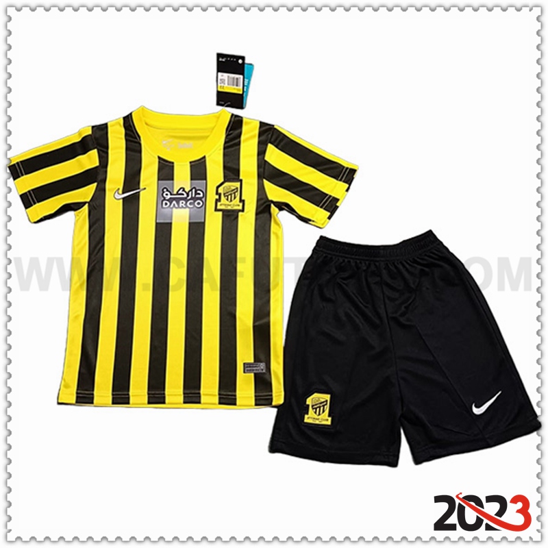 Primera Equipacion del Al-Ittihad Ninos 2023 2024
