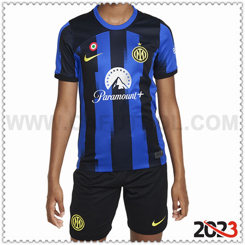 Primera Equipacion del Inter Milan Ninos 2023 2024