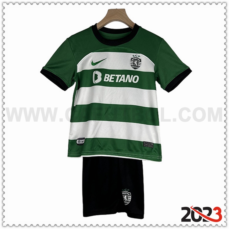 Primera Equipacion del Sporting Ninos 2023 2024