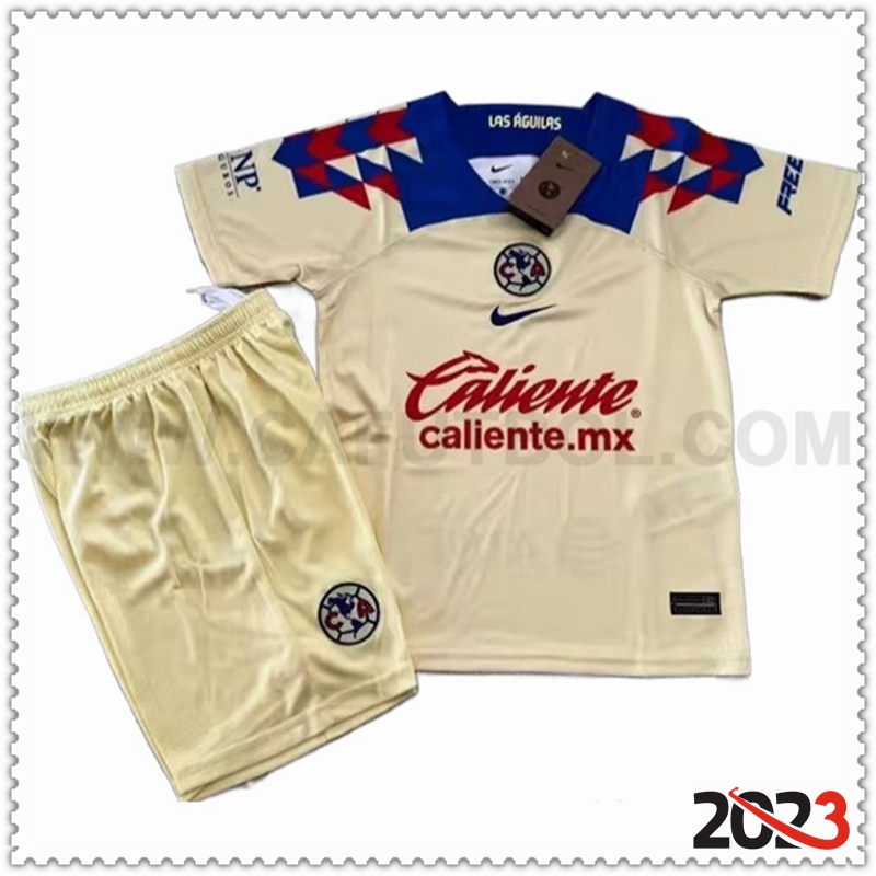 Primera Equipacion del Club America Ninos 2023 2024