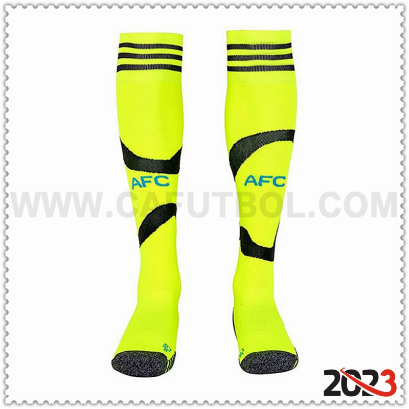 Segunda Calcetines de Futbol Arsenal 2023 2024