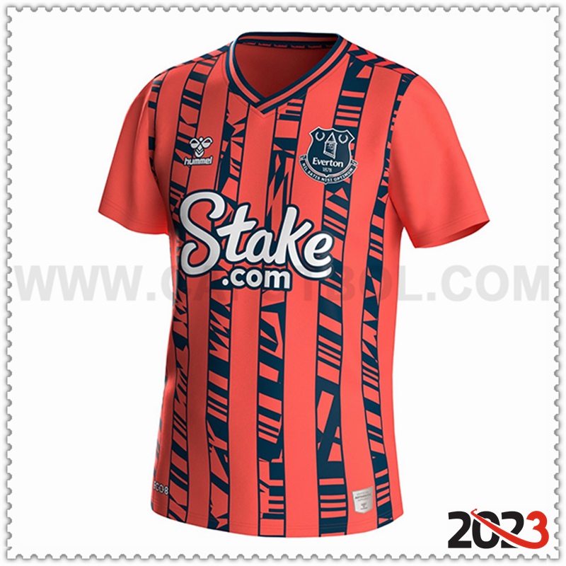 Segunda Camiseta Futbol FC Everton 2023 2024