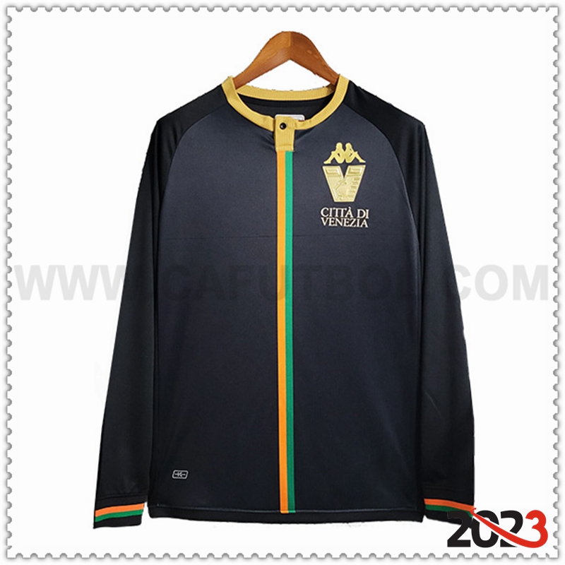 Primera Camiseta Futbol Venezia FC Mangas largas 2023 2024