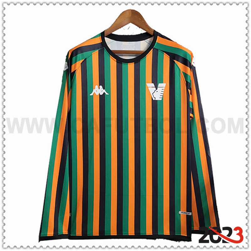 Camiseta Futbol Venezia FC Mangas largas Previo al partido 2023 2024