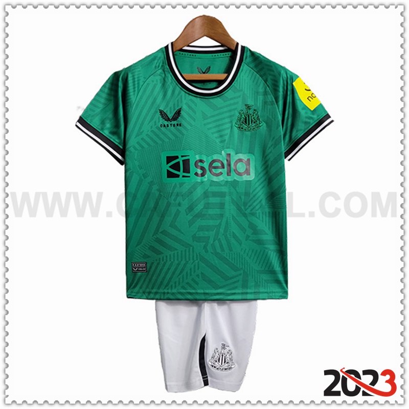 Segunda Equipacion del Newcastle United Ninos 2023 2024