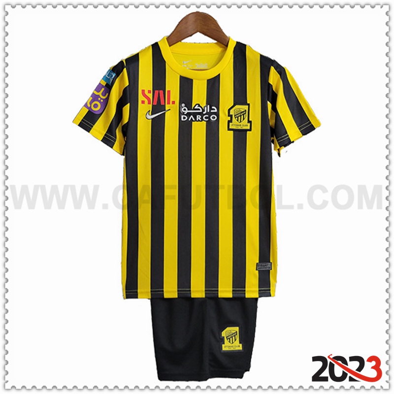 Primera Nuevo Equipacion del Al-Ittihad Ninos 2023 2024