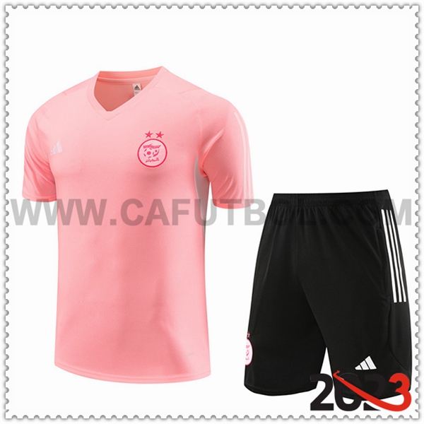 Camiseta Entrenamiento + Cortos Argelia Rosa 2023 2024