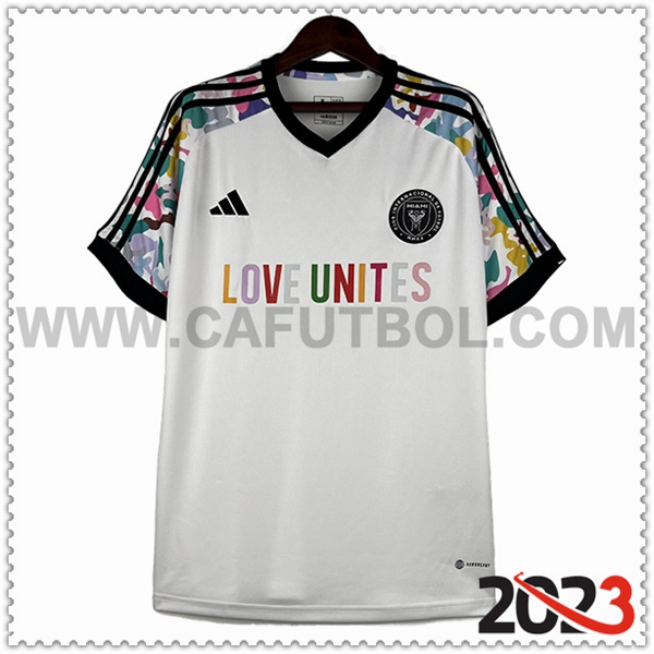 Camiseta Entrenamiento Inter Miami CF Blanco 2023 2024